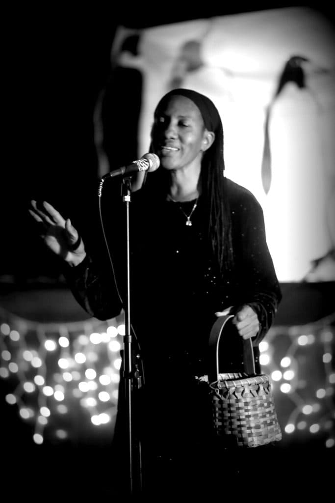 Principal speaking at a school event